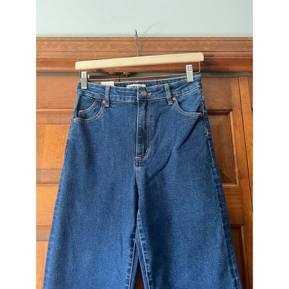 NWT Rolla's Women's High Rise Eastcoast Flare Ankle Jeans Vintage Indigo Size 28 - Picture 4 of 14